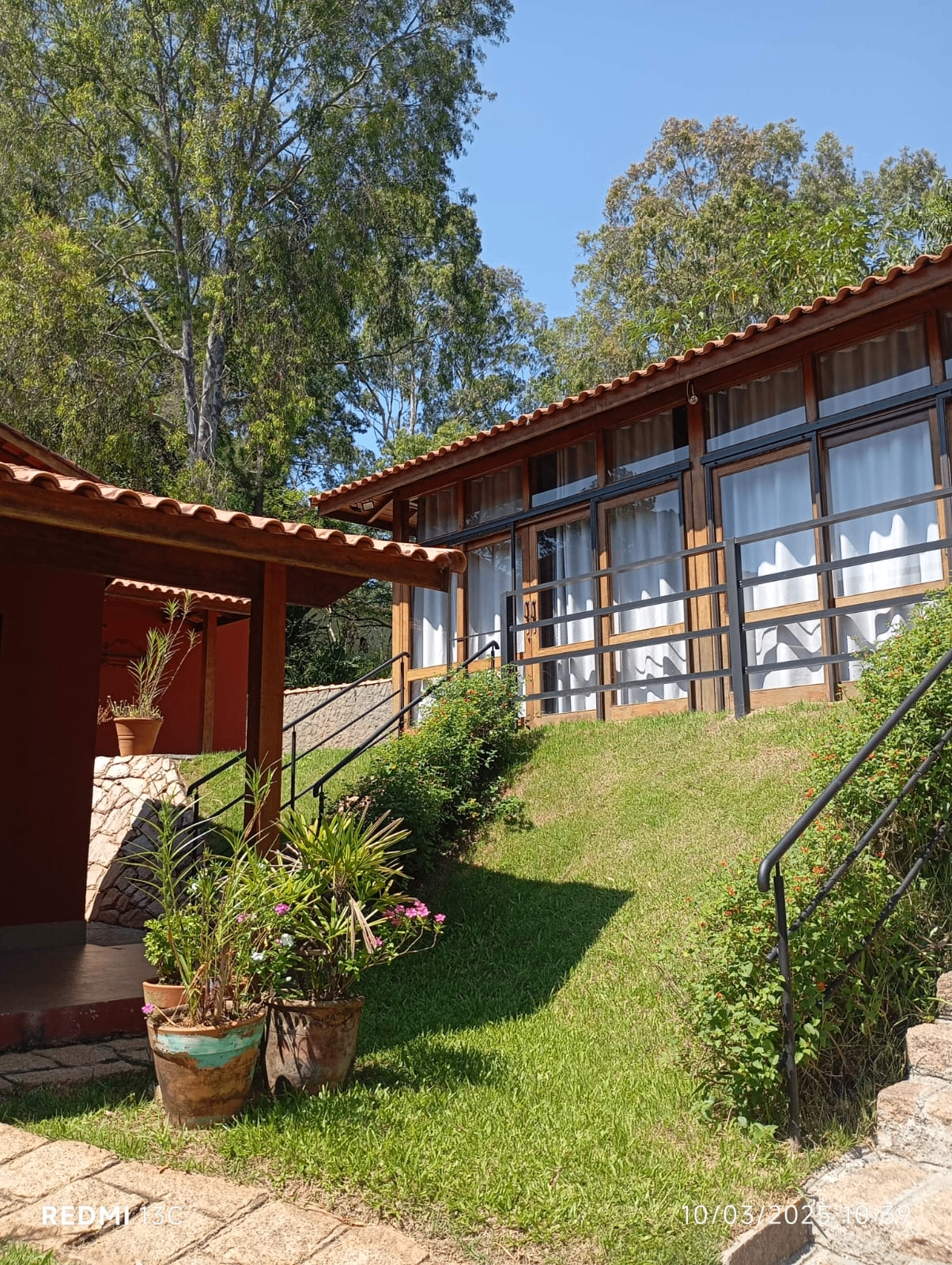 Pintura em casa de campo